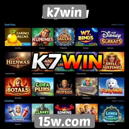 K7win oferece diversidade de jogos online